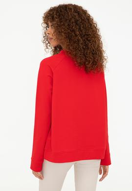 Kadın Kırmızı Sweatshirt - 50249242015