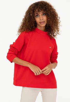 Kadın Kırmızı Sweatshirt - 50249242015