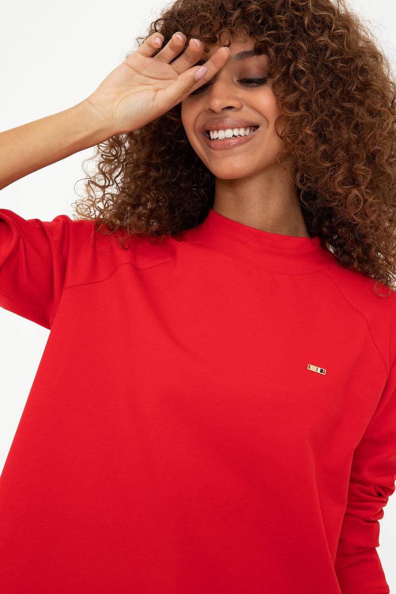 Kadın Kırmızı Sweatshirt - 50249242015