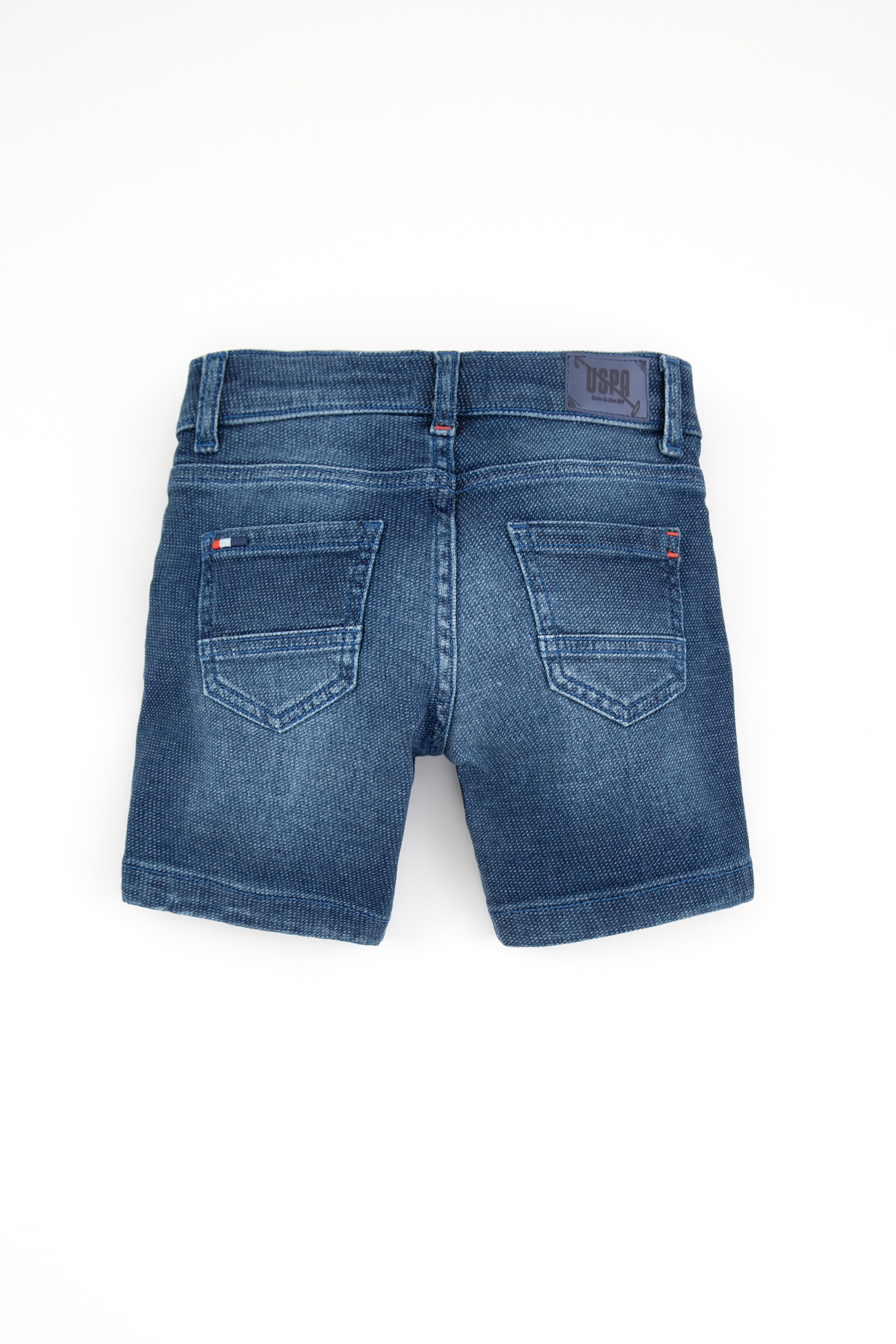 Erkek Çocuk Açık Mavi Denim Bermuda Şort - Image 2