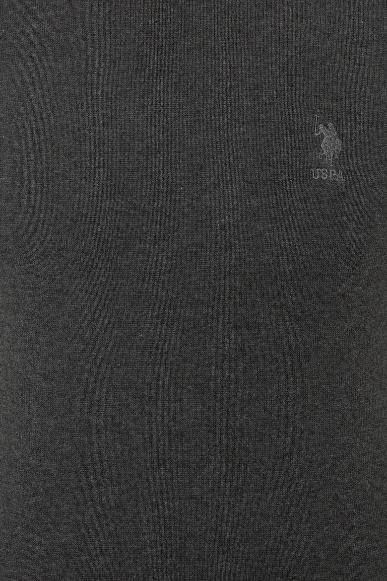 Erkek Antrasit Melanj Basic Kazak - 50237006035