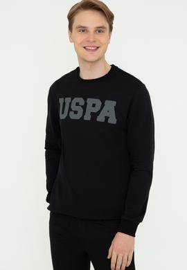 Erkek Siyah Basic Sweatshirt - 50238100037