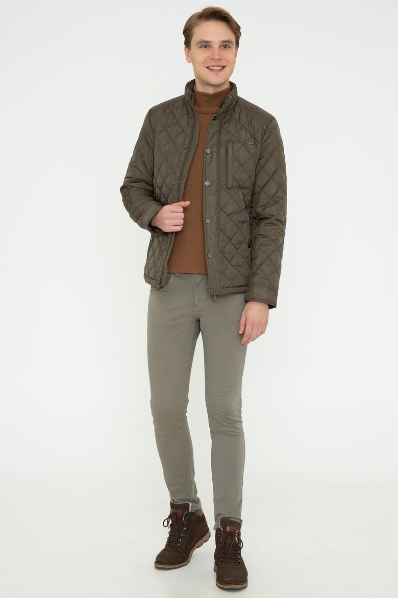 Erkek Yeşil Mont - 50237011010