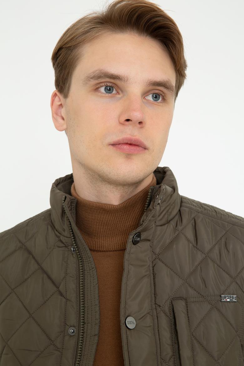 Erkek Yeşil Mont - 50237011010