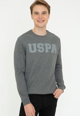 Erkek Antrasit Melanj Basic Sweatshirt - 50238100047