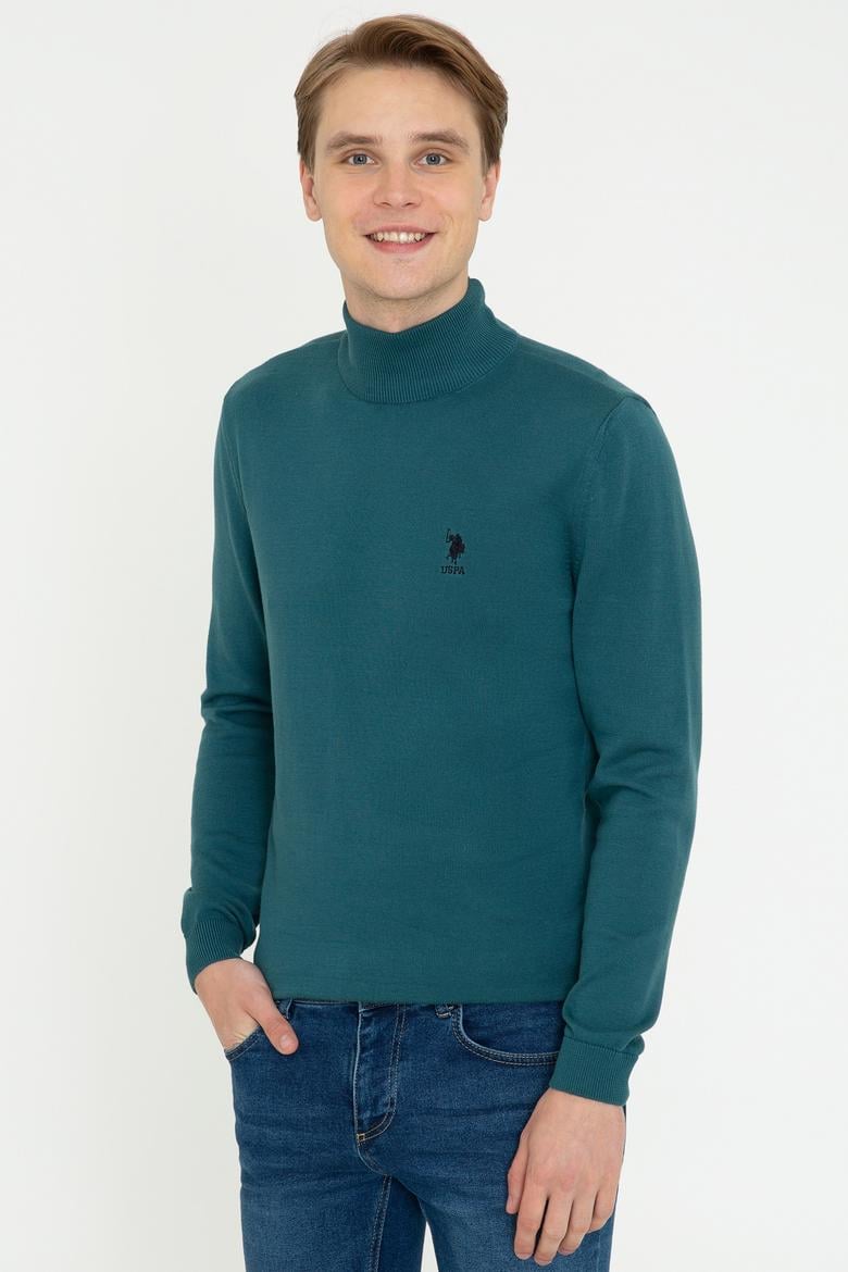 Erkek Petrol Basic Kazak