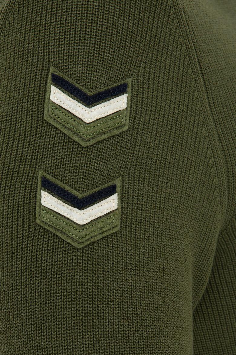 Erkek Haki Kazak - 50237231006