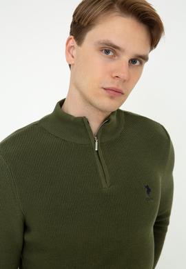 Erkek Haki Kazak - 50237231006