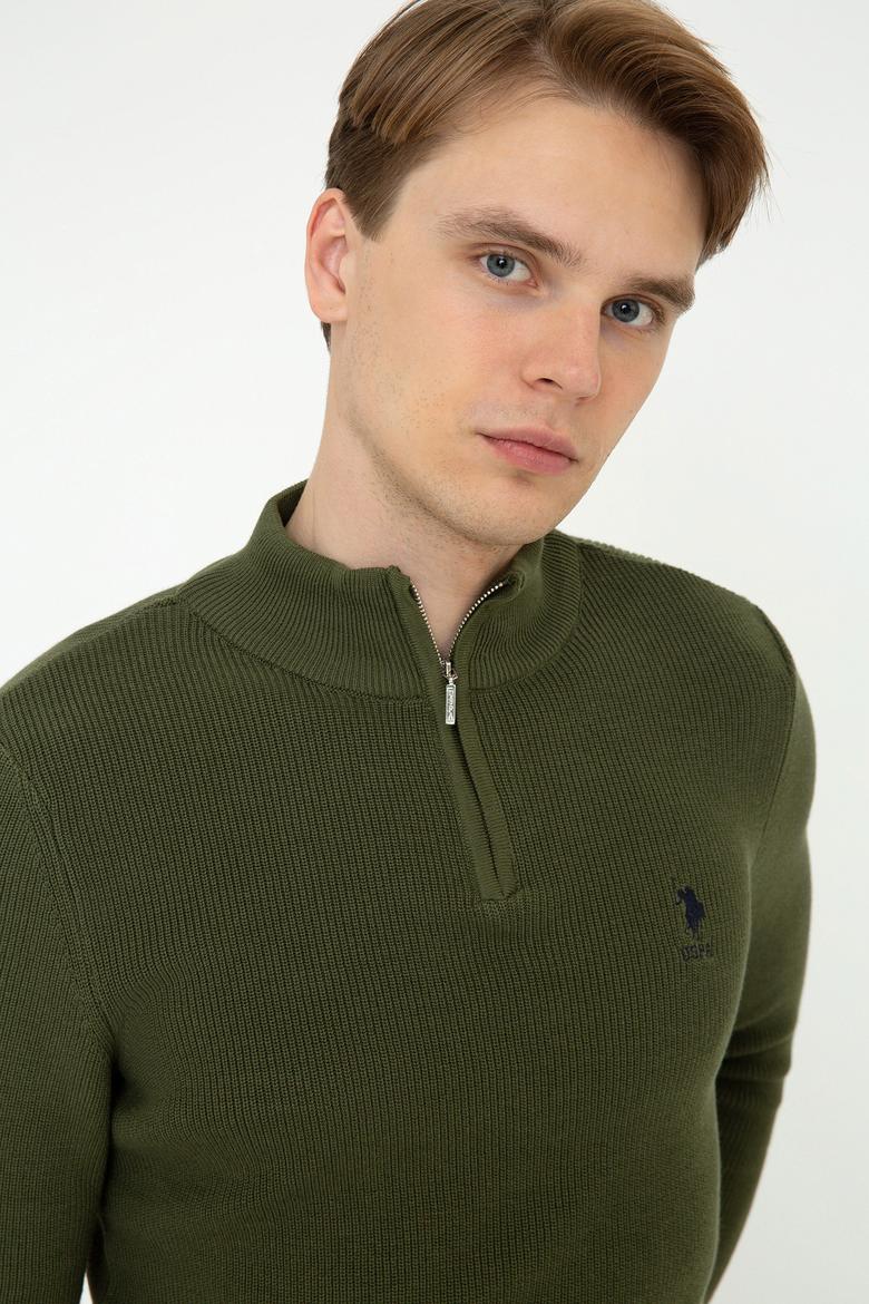 Erkek Haki Kazak - 50237231006