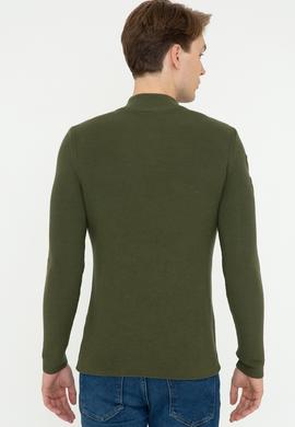 Erkek Haki Kazak - 50237231006