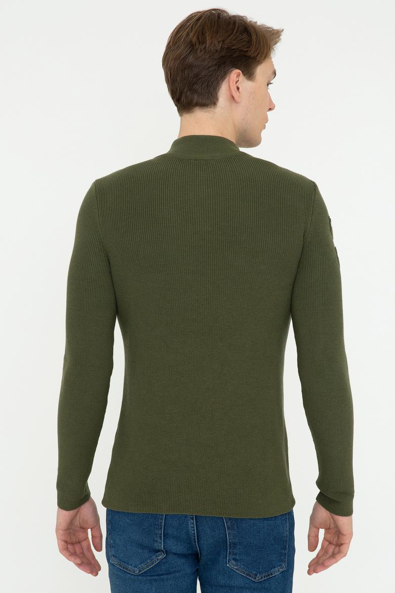 Erkek Haki Kazak - 50237231006