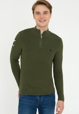 Erkek Haki Kazak - 50237231006