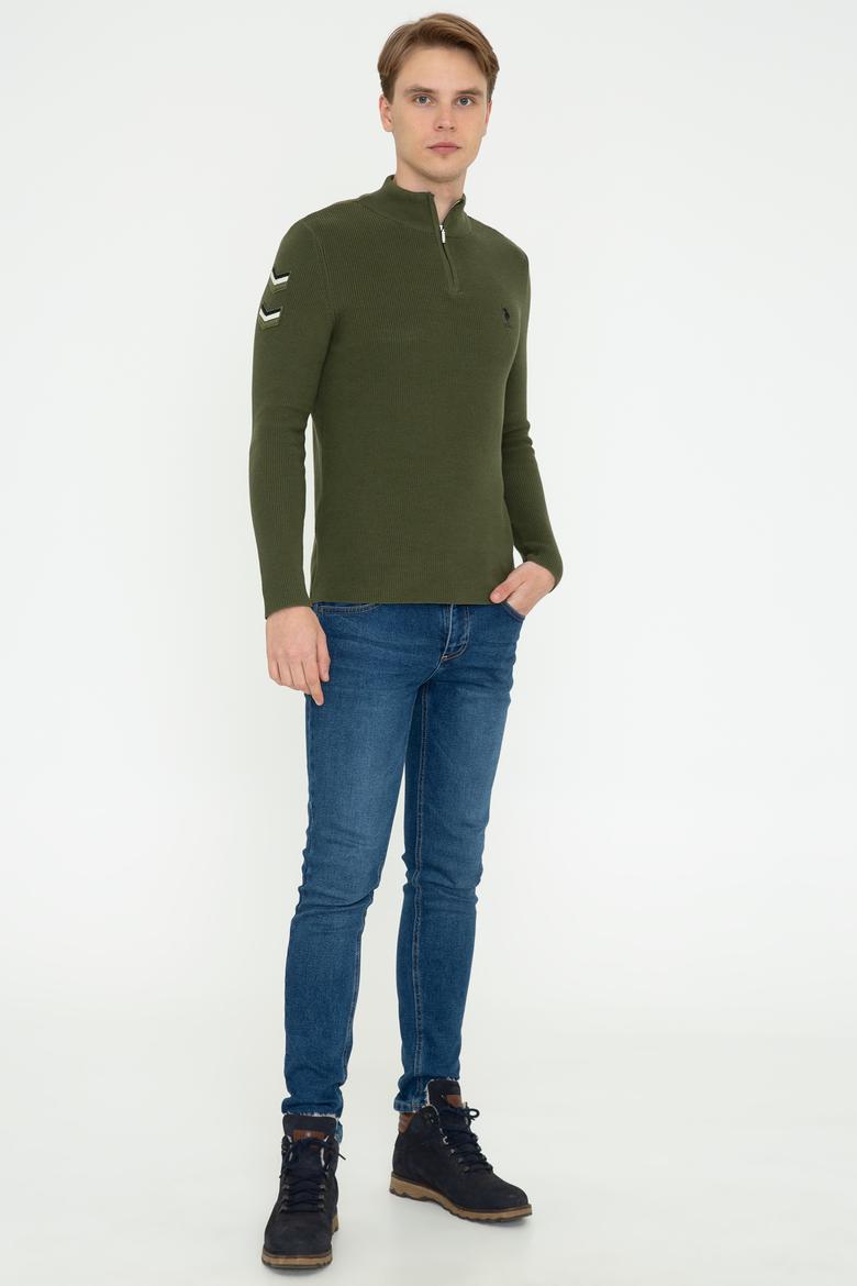 Erkek Haki Kazak - 50237231006