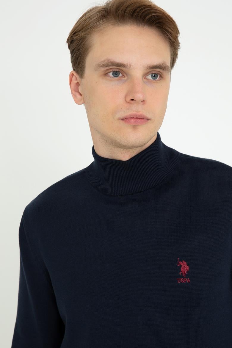 Erkek Lacivert Basic Kazak - 50237006007