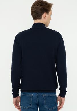 Erkek Lacivert Basic Kazak - 50237006007