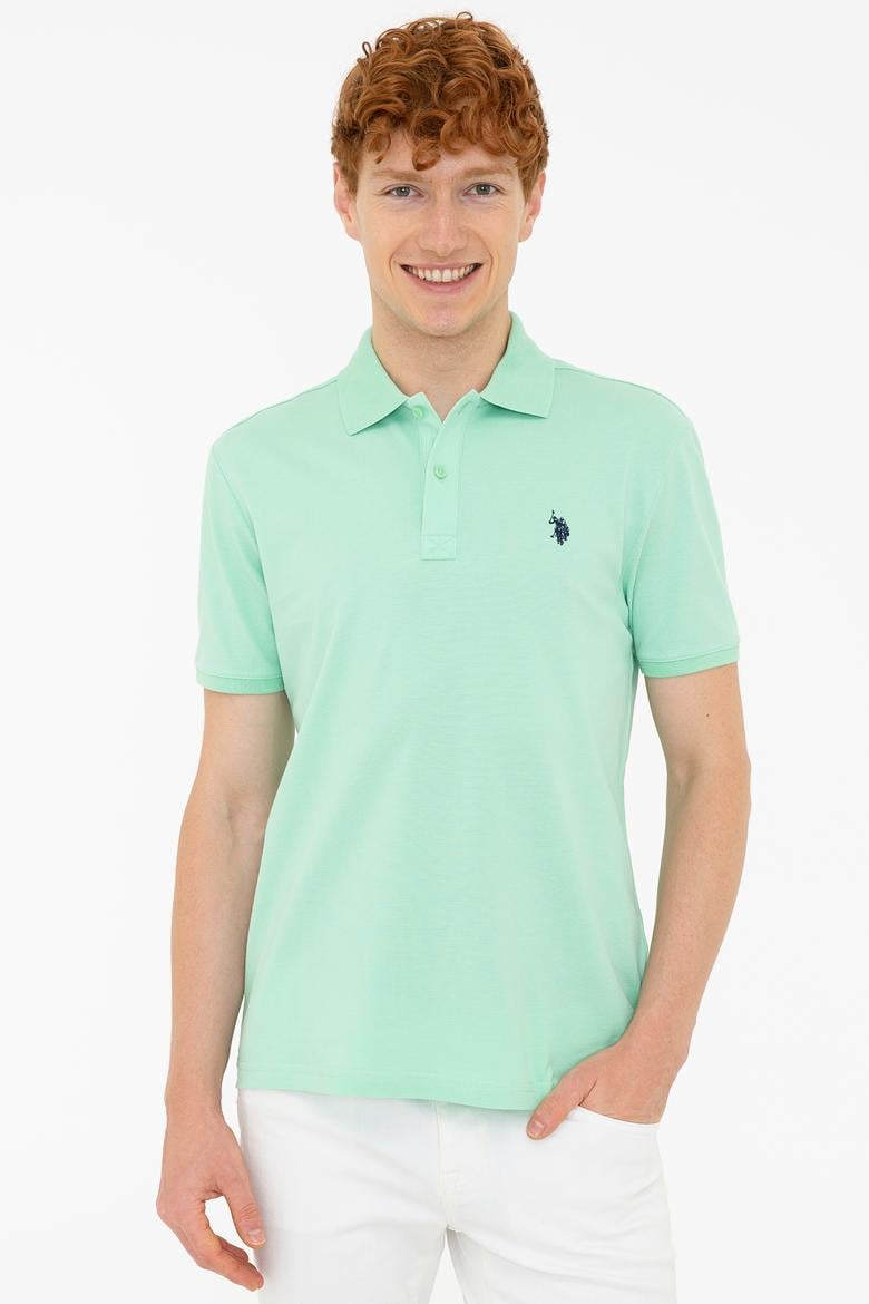 Erkek Açık Yeşil Basic Tişört