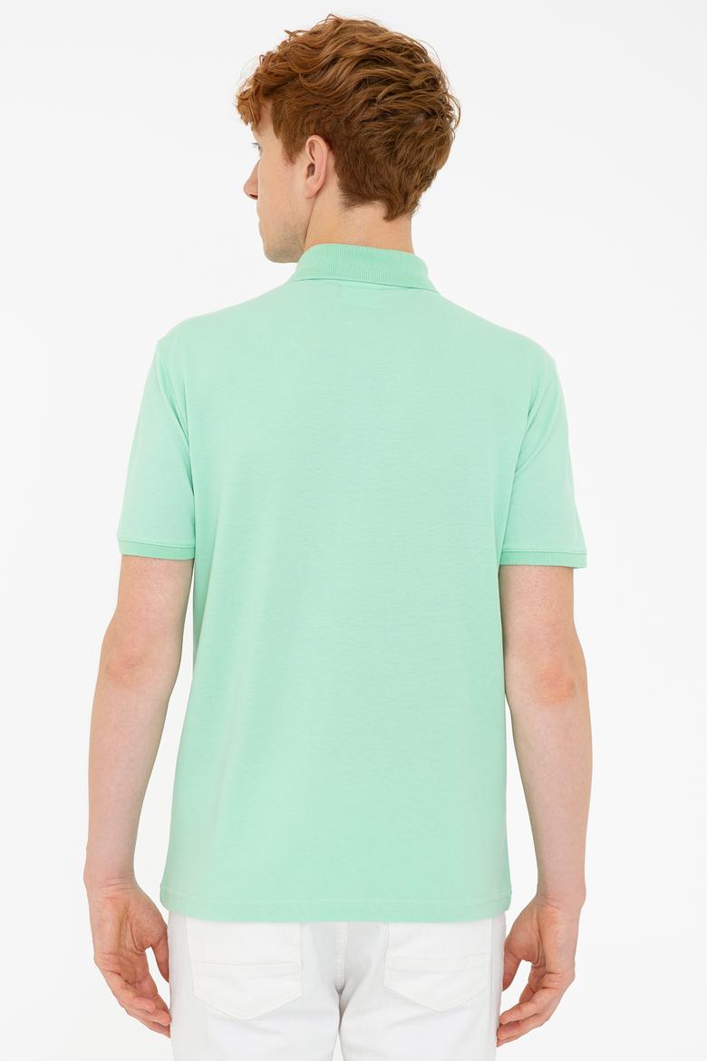 Erkek Açık Yeşil Basic Tişört - 50232303365
