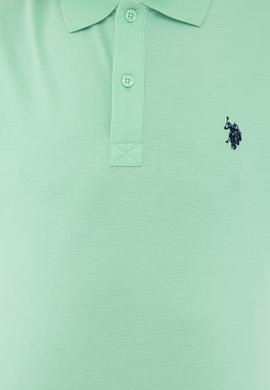 Erkek Açık Yeşil Basic Tişört - 50232303365