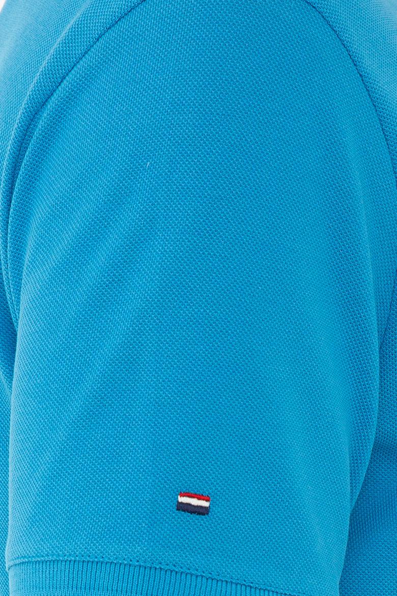 Erkek Kobalt Polo Yaka Basic T-Shirt - 50232308182