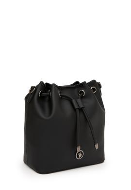 Kadın Siyah Büzgülü Çanta - 50247196001