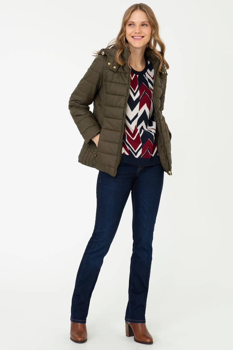 Kadın Haki Mont - 50236979006