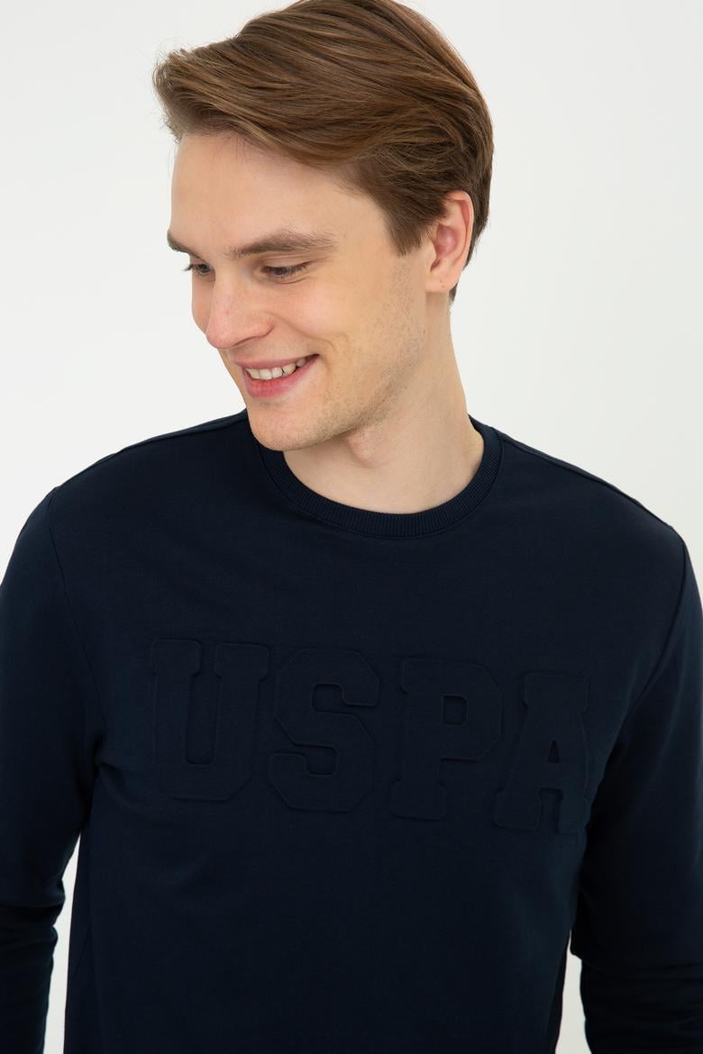 Erkek Lacivert Sweatshirt Basic - 50237233104