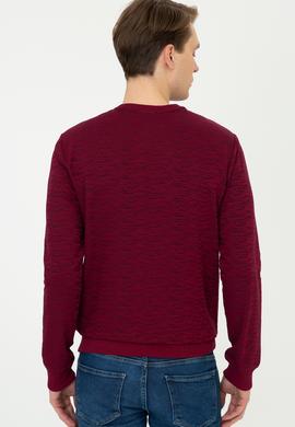 Erkek Bordo Sweatshirt - 50237045010
