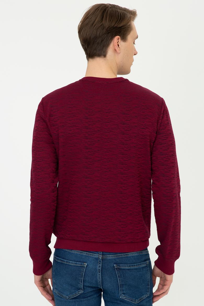 Erkek Bordo Sweatshirt - 50237045010