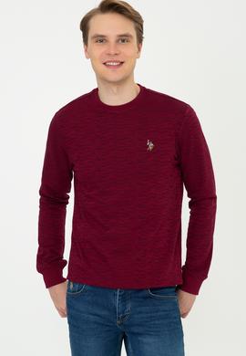 Erkek Bordo Sweatshirt - 50237045010