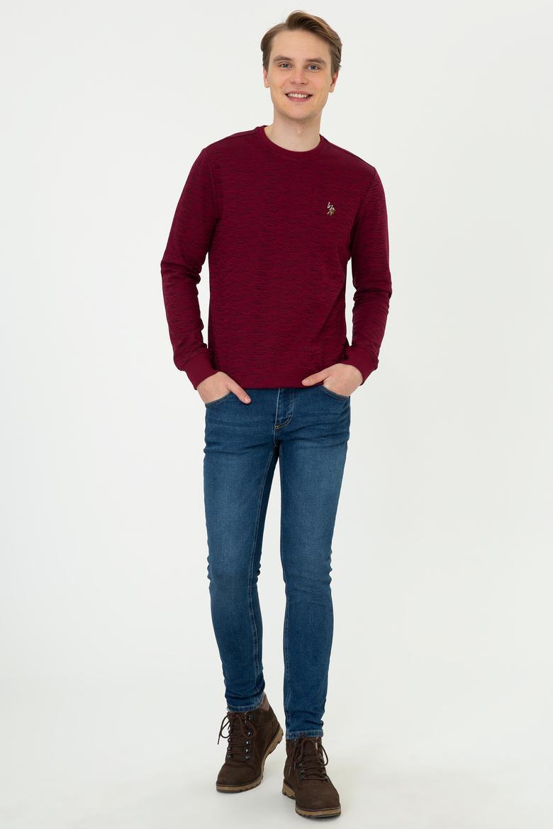 Erkek Bordo Sweatshirt - 50237045010