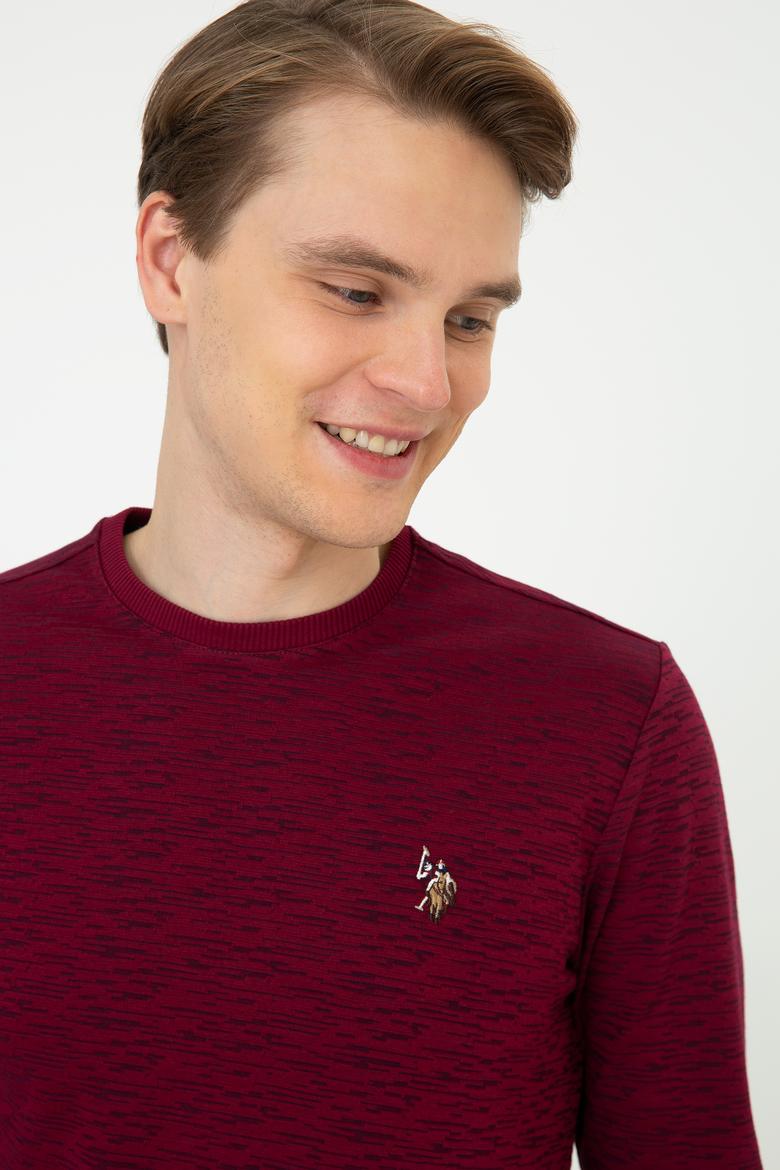 Erkek Bordo Sweatshirt - 50237045010