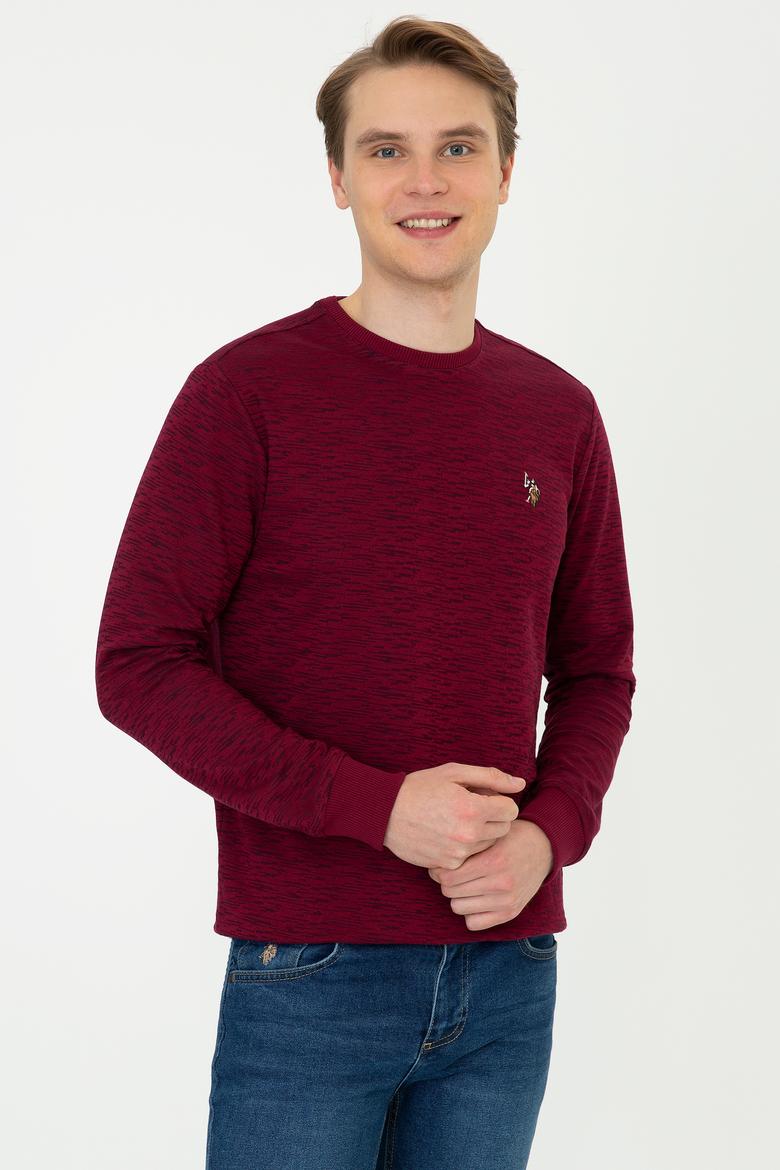 Erkek Bordo Sweatshirt - 50237045010