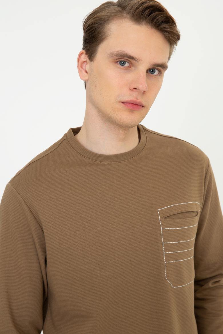 Erkek Coconut Bisiklet Yaka Sweatshirt - 50240800026