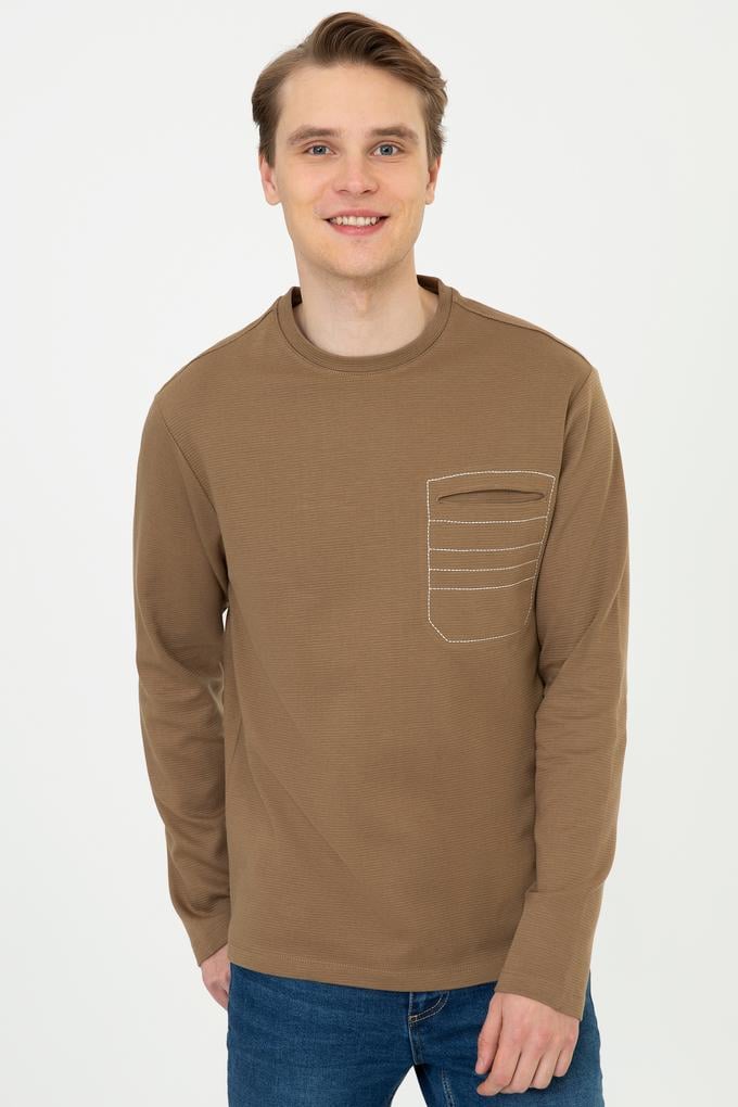 Erkek Coconut Bisiklet Yaka Sweatshirt