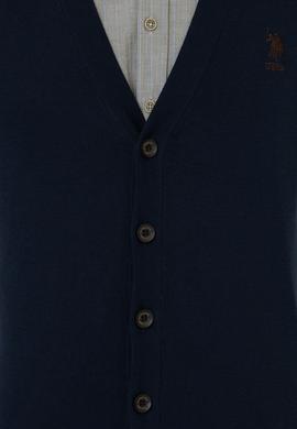 Erkek Lacivert Triko Hırka - 50237062005