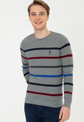 Erkek Gri Melanj Kazak - 50237080013