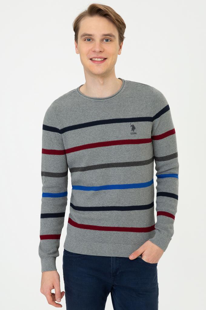 Erkek Gri Melanj Kazak