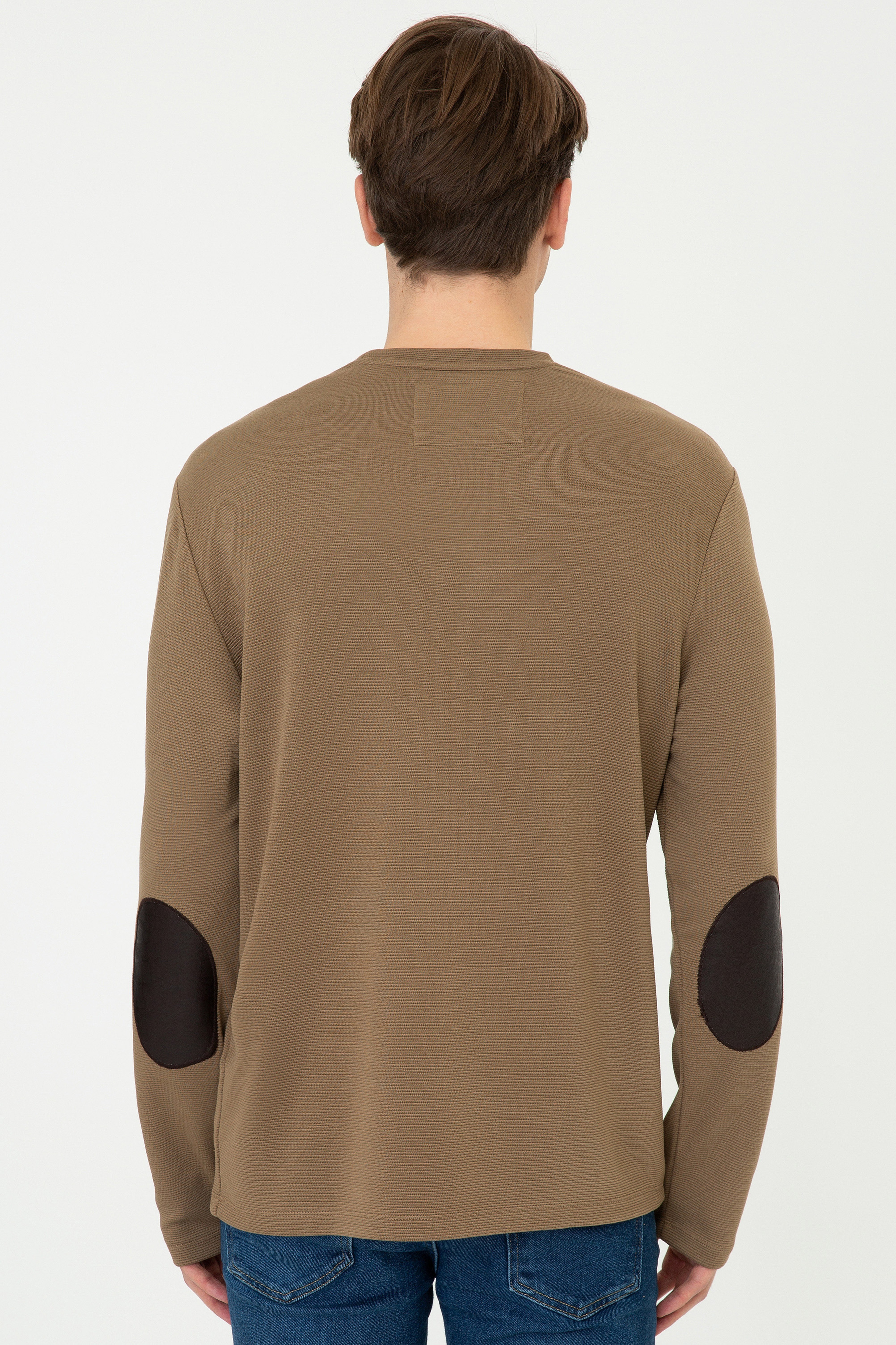Erkek Coconut Bisiklet Yaka Sweatshirt - Image 4
