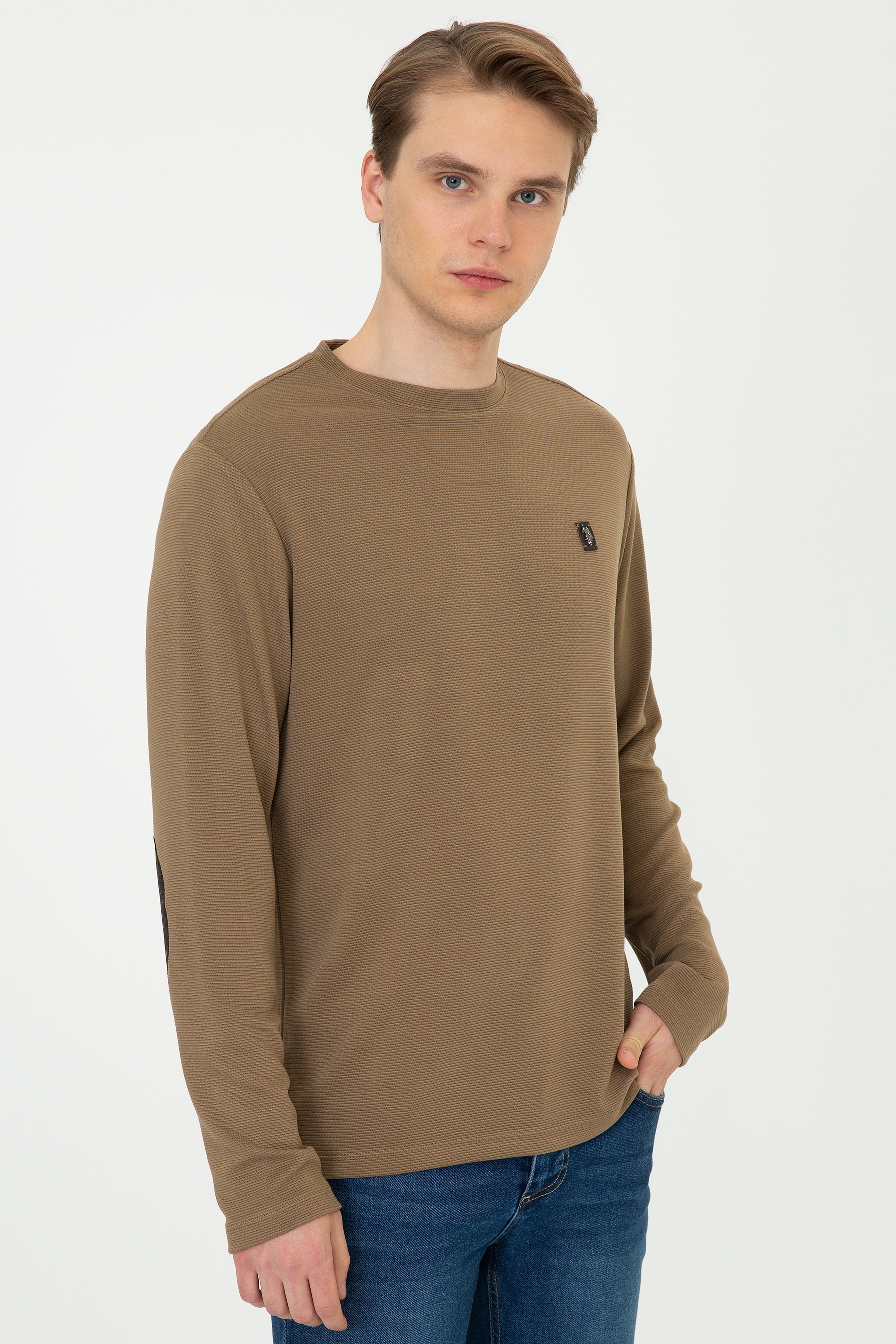 Erkek Coconut Bisiklet Yaka Sweatshirt