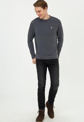 Erkek Antrasit Sweatshirt - 50241245025