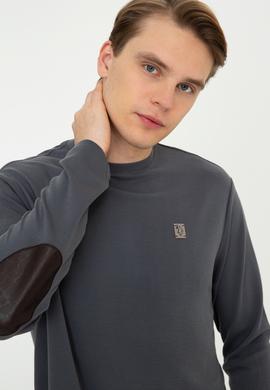 Erkek Antrasit Sweatshirt - 50241245025