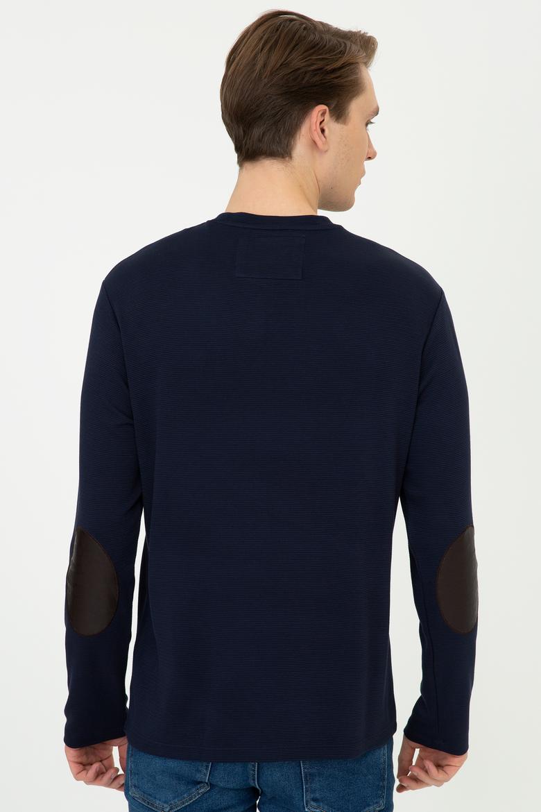 Erkek Lacivert Sweatshirt - 50241245017