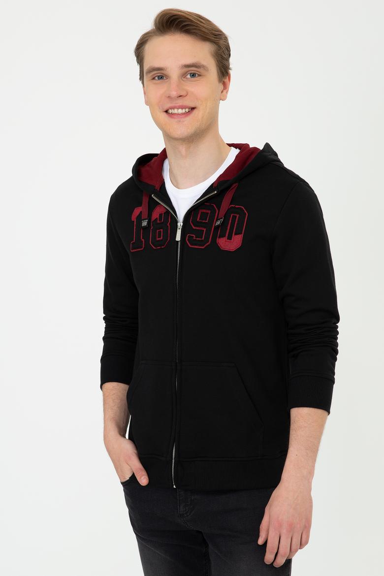 Erkek Siyah Örme Hırka - 50243959007