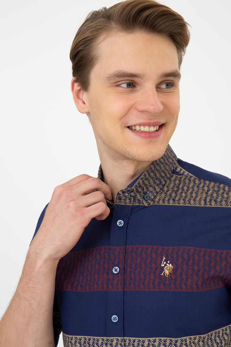 Erkek Lacivert Uzun Kollu Gömlek - 50238400015