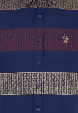 Erkek Lacivert Uzun Kollu Gömlek - 50238400015