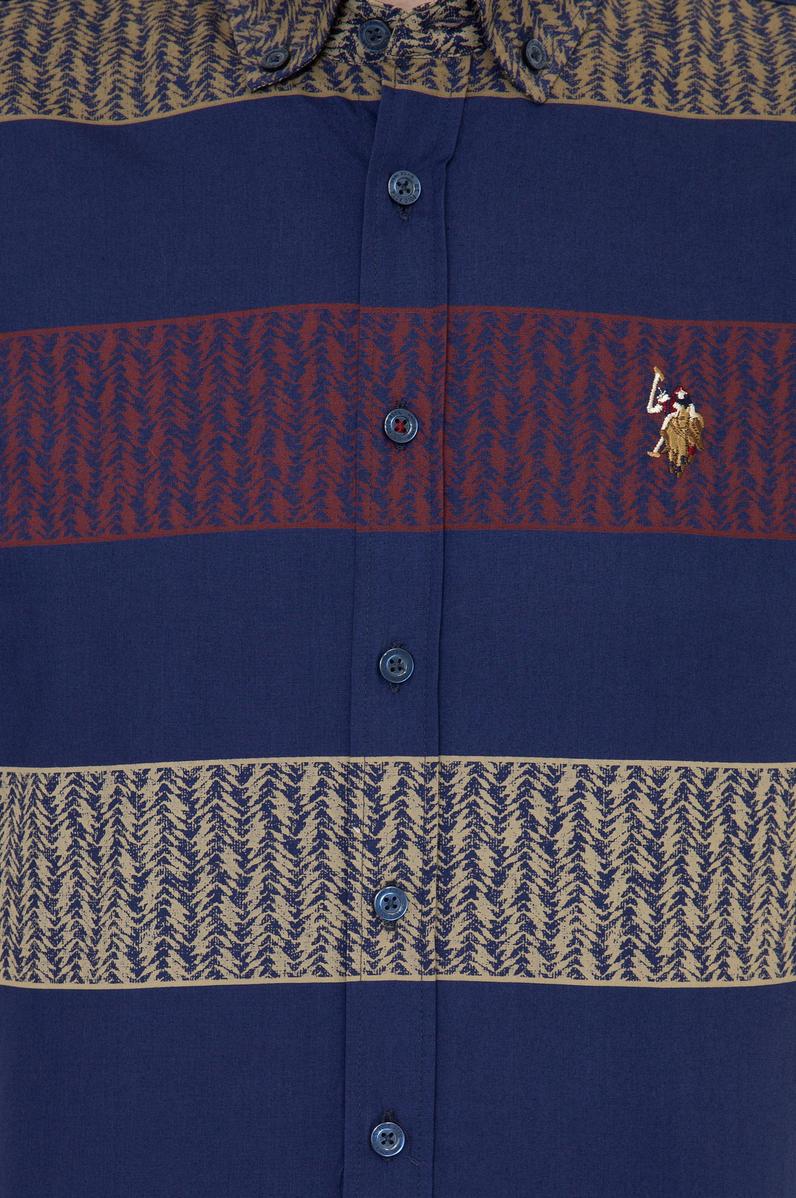 Erkek Lacivert Uzun Kollu Gömlek