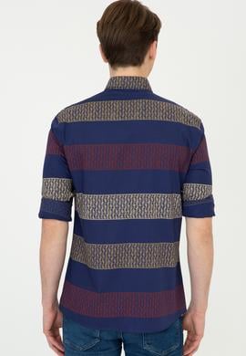 Erkek Lacivert Uzun Kollu Gömlek - 50238400015