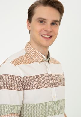 Erkek Krem Uzun Kollu Gömlek - 50238400022