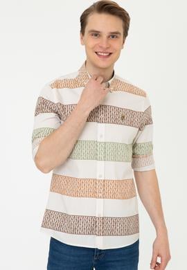 Erkek Krem Uzun Kollu Gömlek - 50238400022