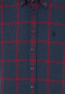 Erkek Lacivert Gömlek Uzunkol - 50247863006